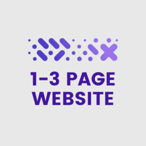 1-3 Page Website