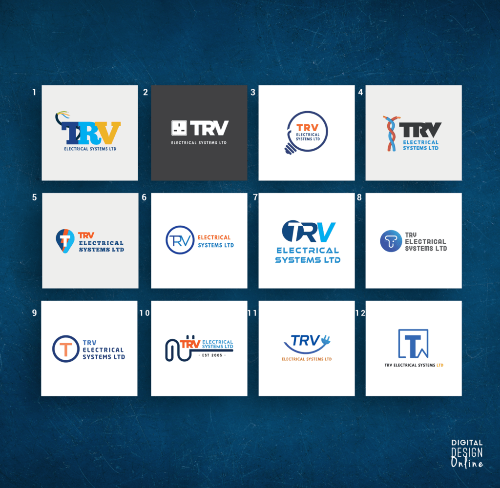TRV Electrical Systems - Logo Concepts
