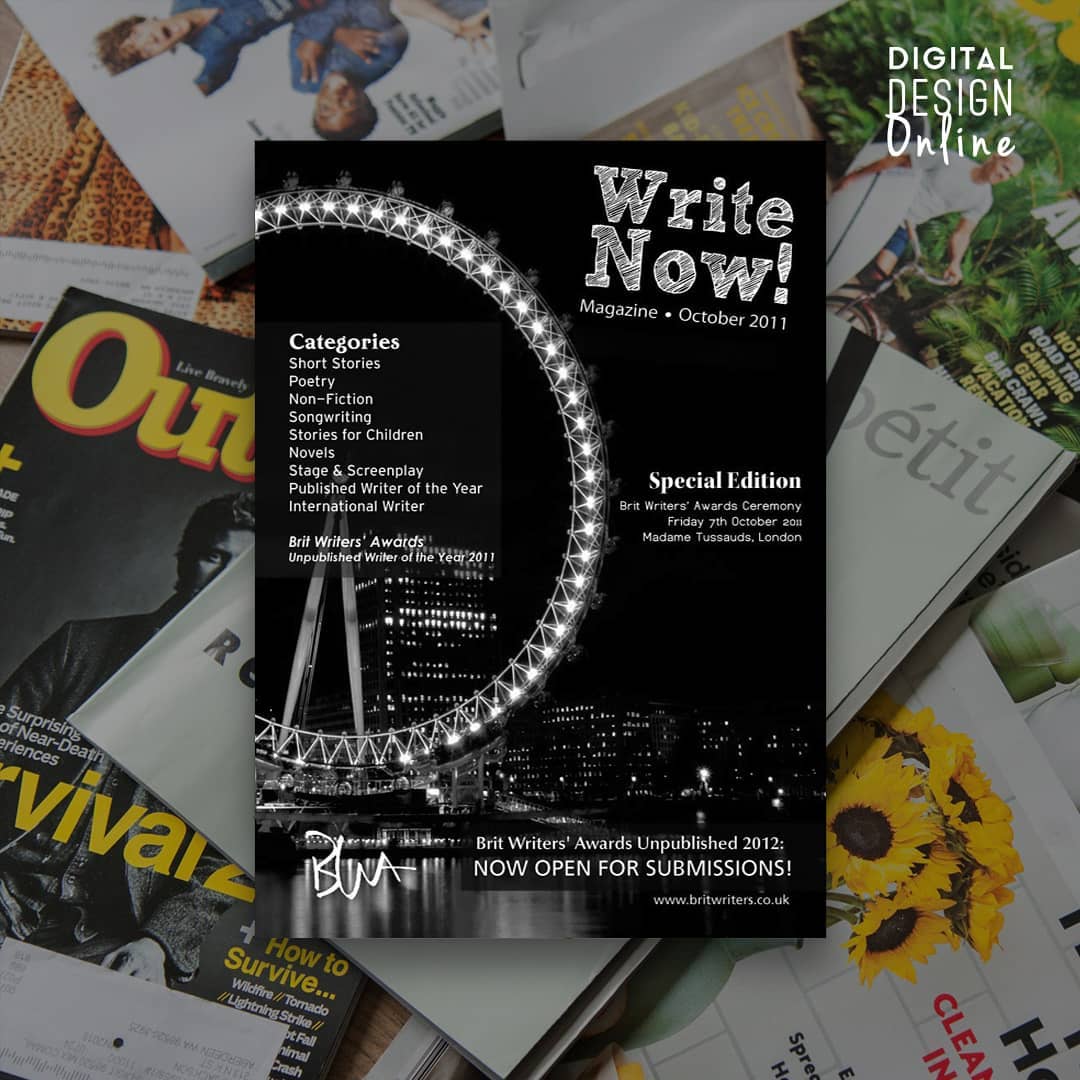 Write Now - Magazine Design