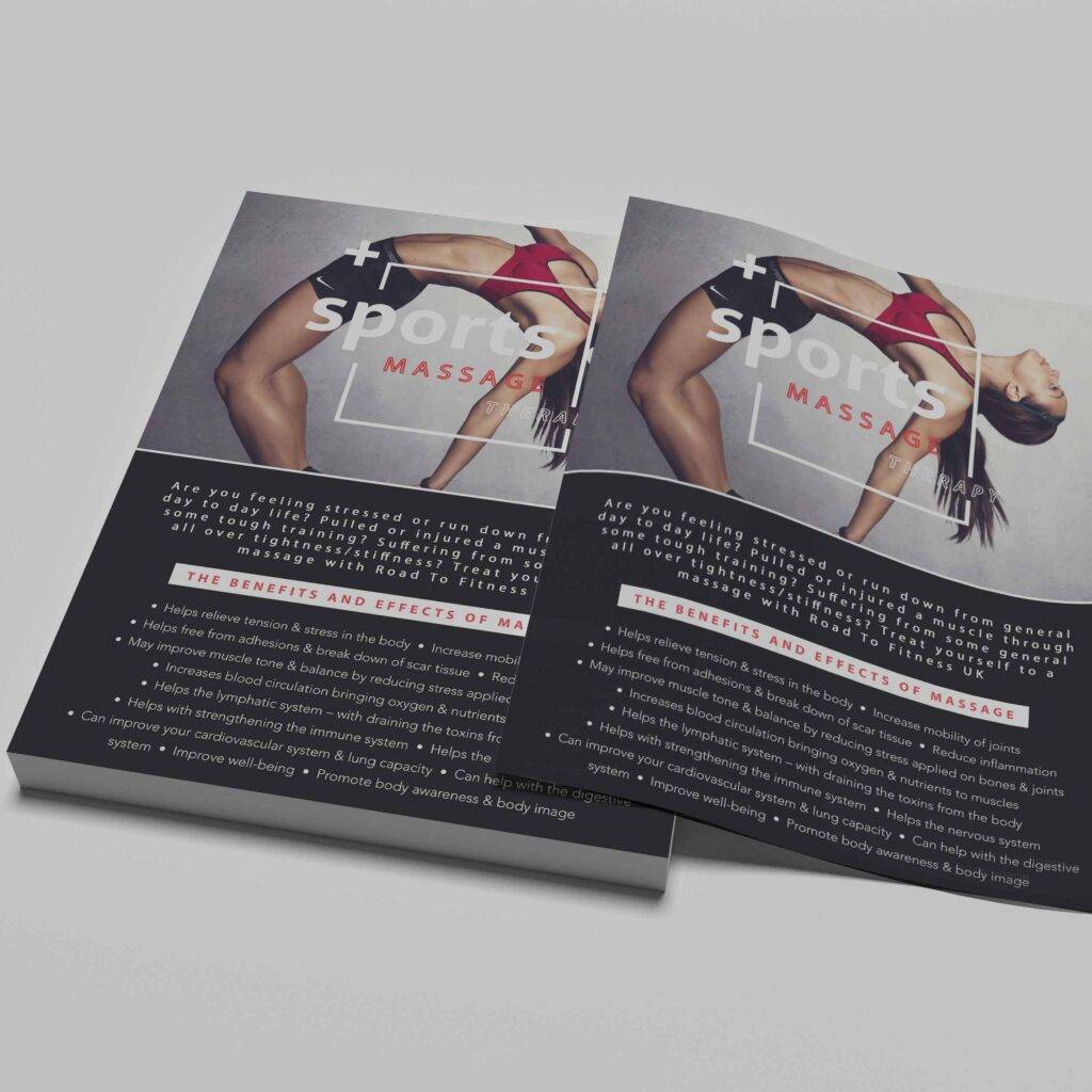 Road to Fitness - Leaflet Design