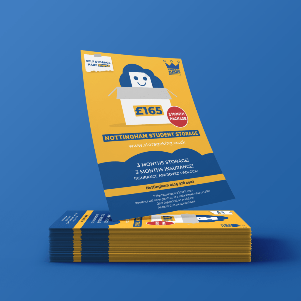 Storage King - Leaflet Design