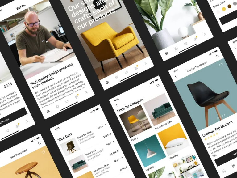 Yellow Furniture Ecommerce