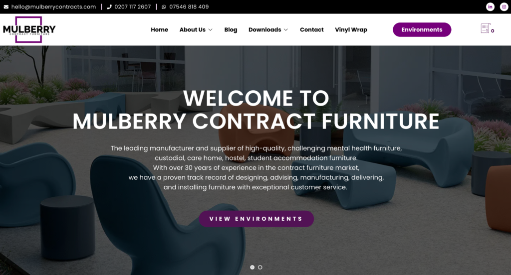 mulberry-healtcare-website