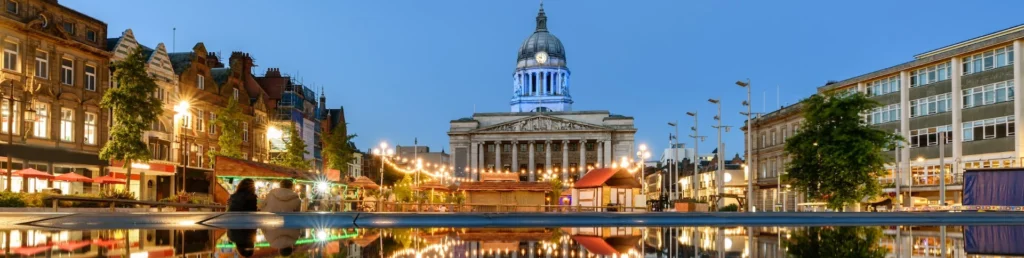 Top Web Design Trends Nottingham Businesses Should Embrace in 2025 1 Modern web design Nottingham trends for 2025 with mobile and desktop layouts