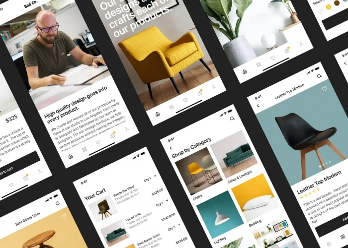 Yellow Furniture Ecommerce
