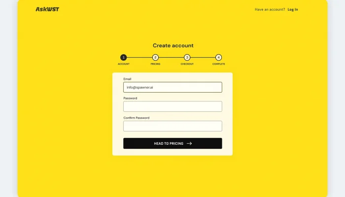 Website Checkout